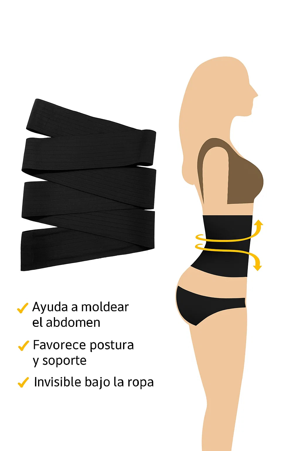 Cinturilla enrollable+1gel