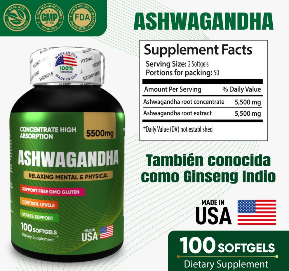 COMBO Nad + Ashwagandha + Resveratrol