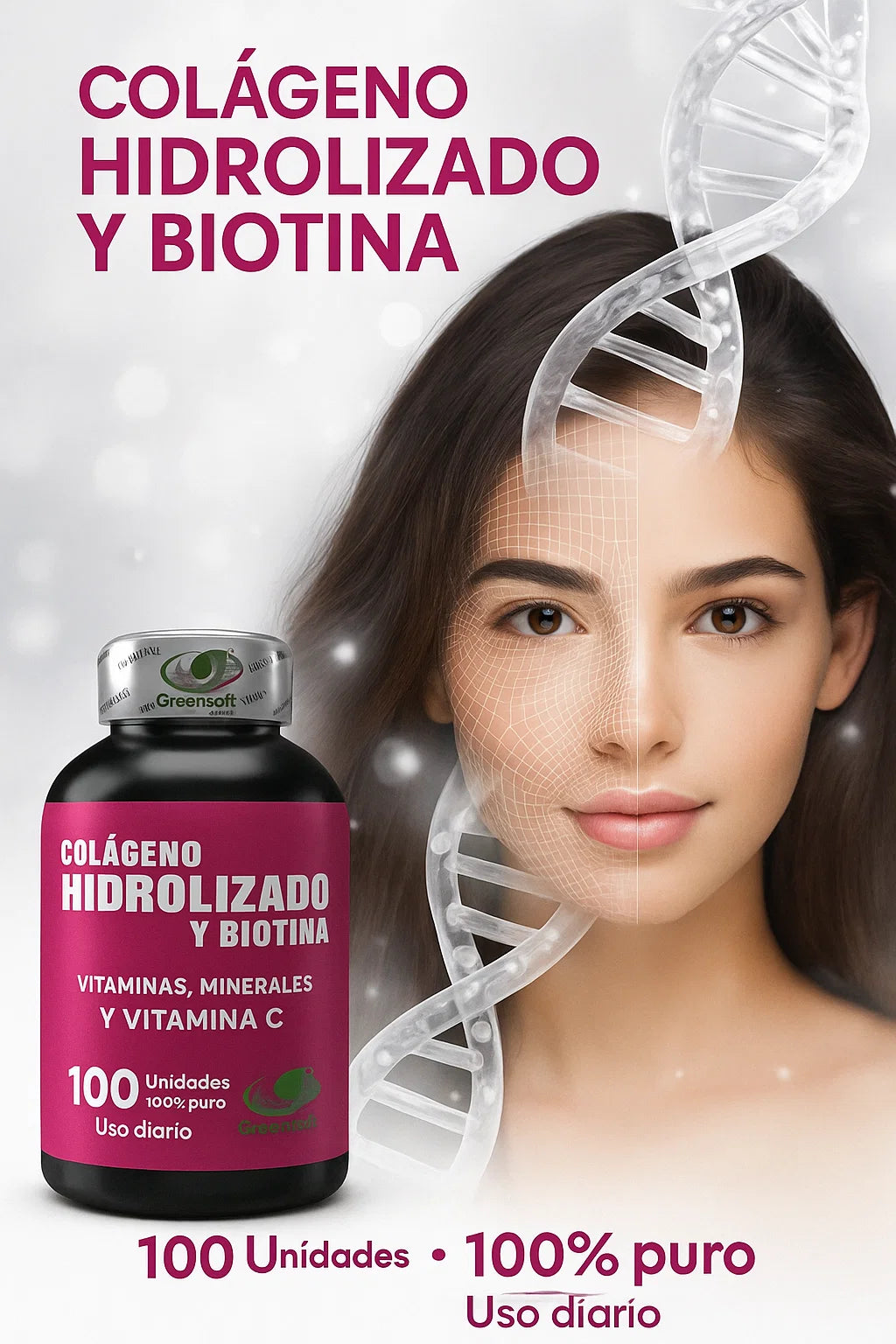 Colágeno Hidrolizado con Biotina