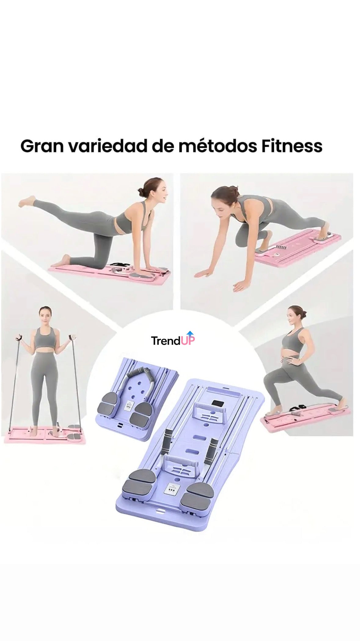 Tabla Pilates Ejercicios Multifuncional