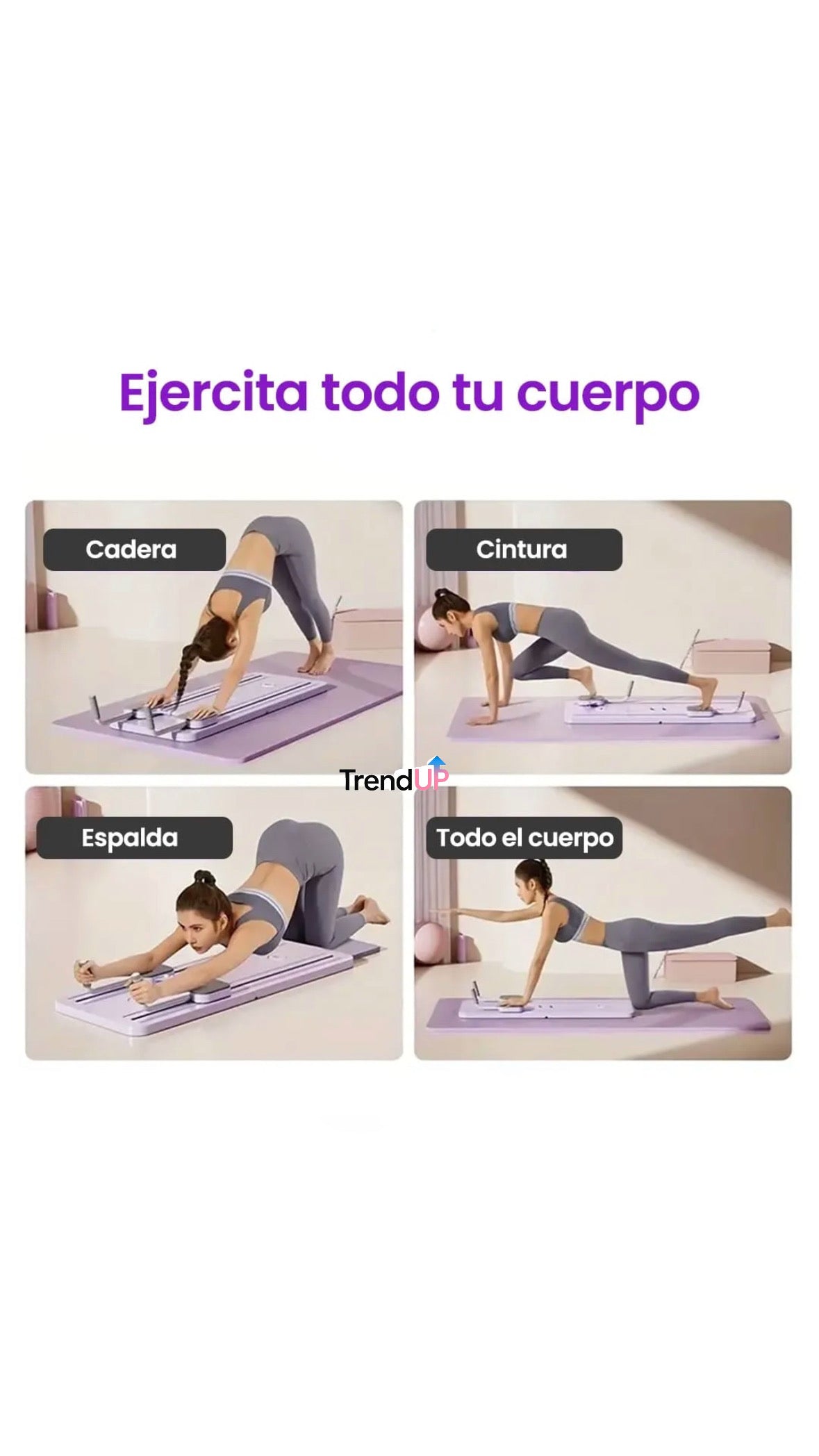 Tabla Pilates Ejercicios Multifuncional