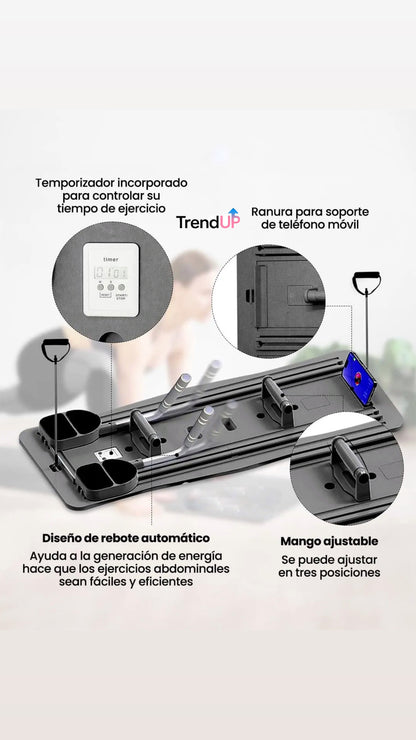 Tabla Pilates Ejercicios Multifuncional