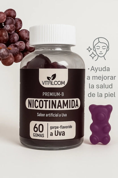 Gomas Nicotinamida Vitalcom