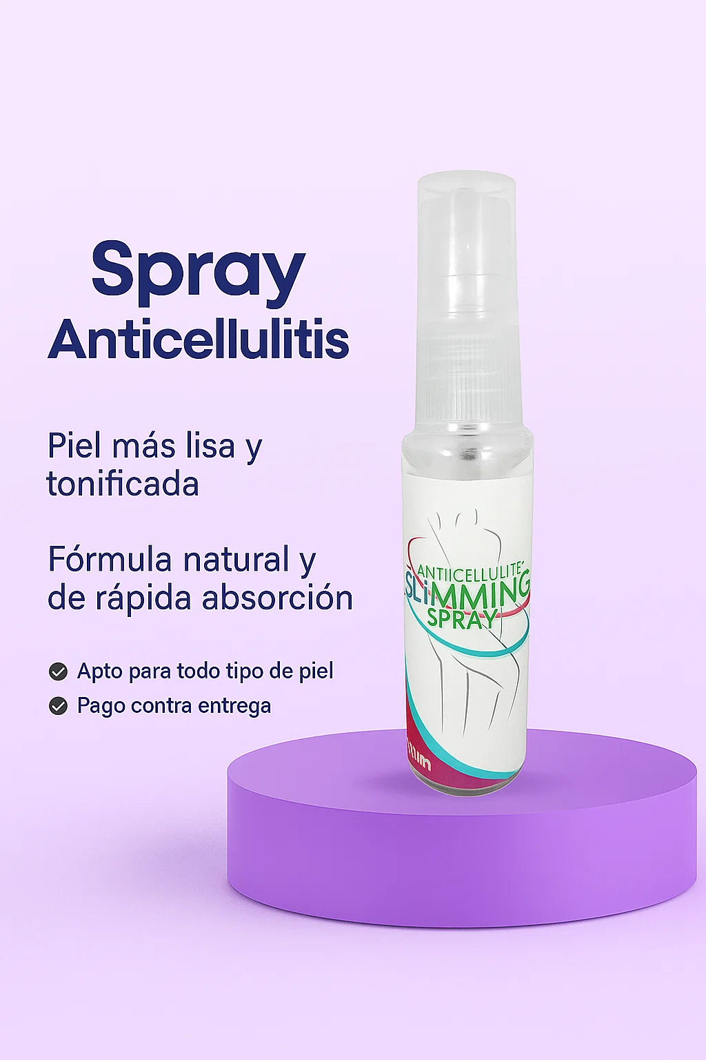 Anticelulitis Slimming Spray – Piel Firme y Sin Celulitis